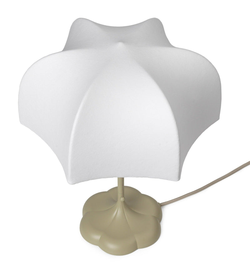 Poem Table Lamp - Ferm Living - Tables + Desks - White/ Cashmere - HORNE