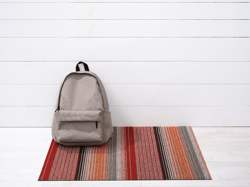 Pop Stripe Shag Rug - Chilewich - Rugs - Doormat - Multi - HORNE