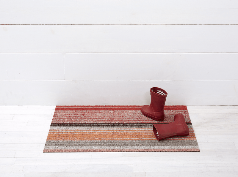 Pop Stripe Shag Rug - Chilewich - Rugs - Doormat - Multi - HORNE