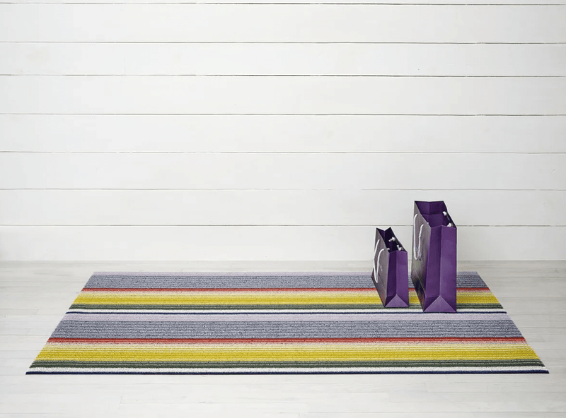 Pop Stripe Shag Rug - Chilewich - Rugs - Doormat - Multi - HORNE