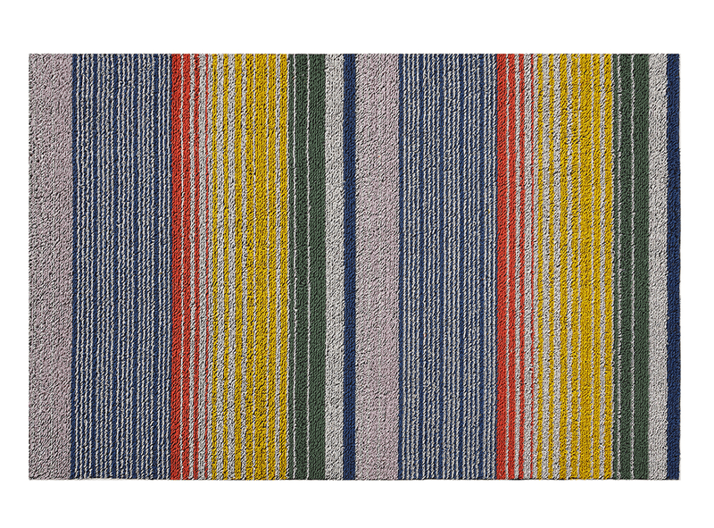 Pop Stripe Shag Rug - Chilewich - Rugs - Doormat - Multi - HORNE