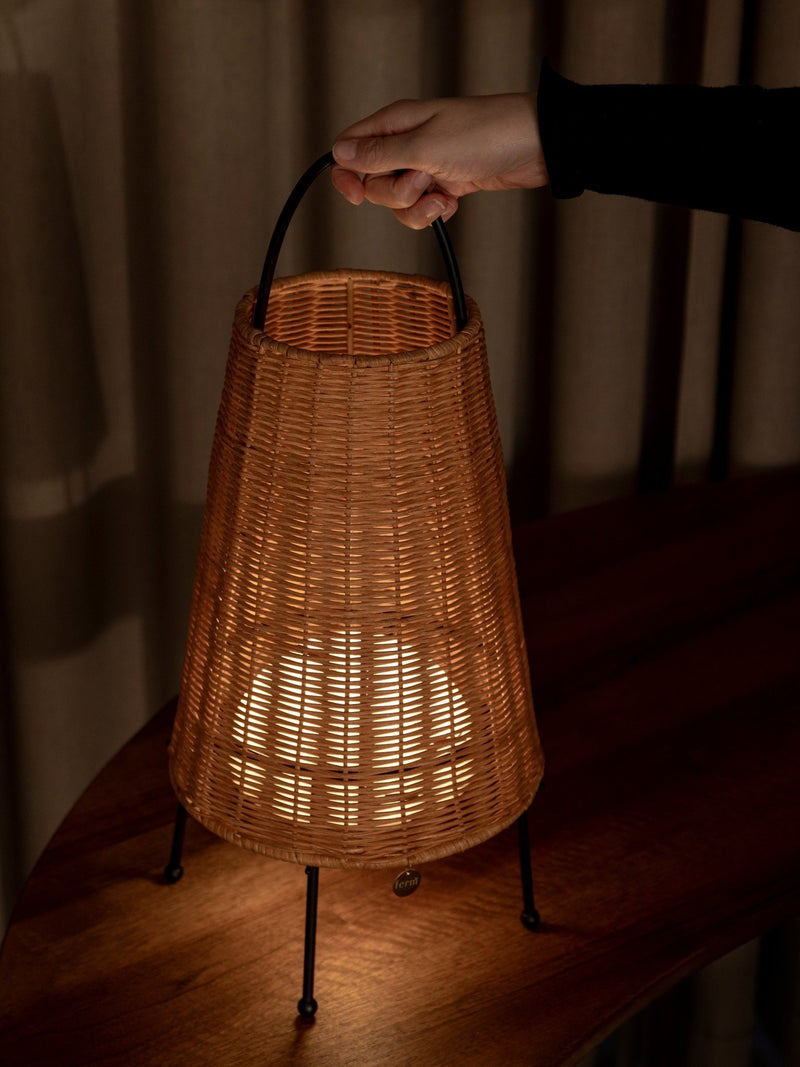 Porti Braided Lamp - Ferm Living - Tables + Desks - HORNE