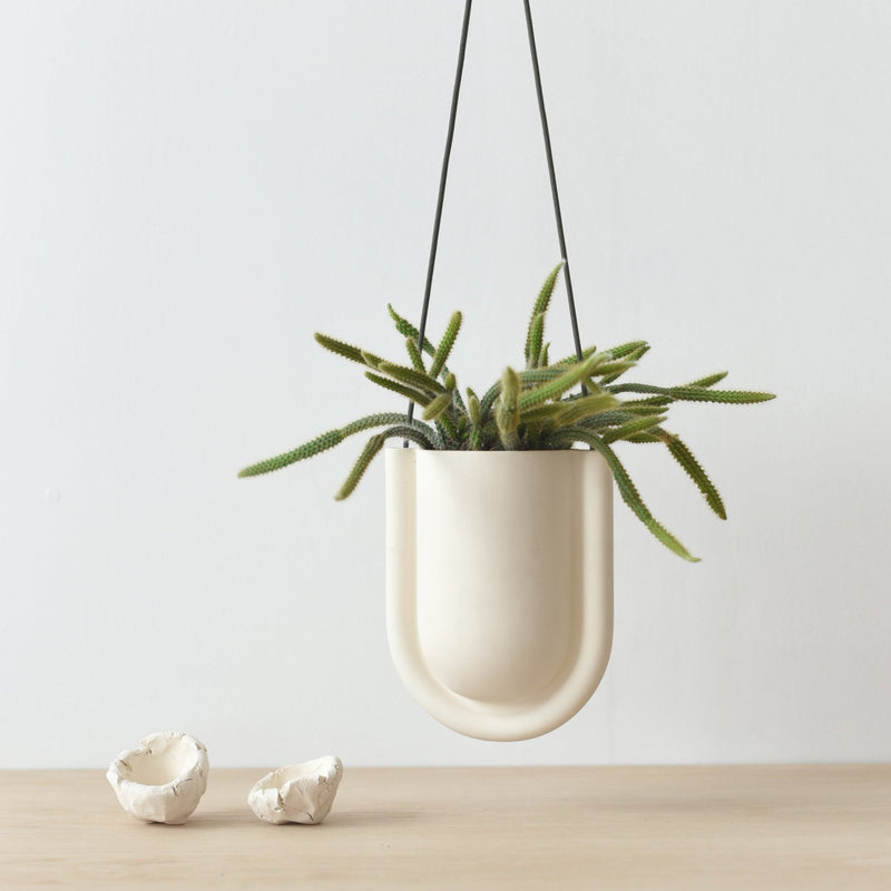 Portico Planter - Misewell - Planters - Bone White - HORNE