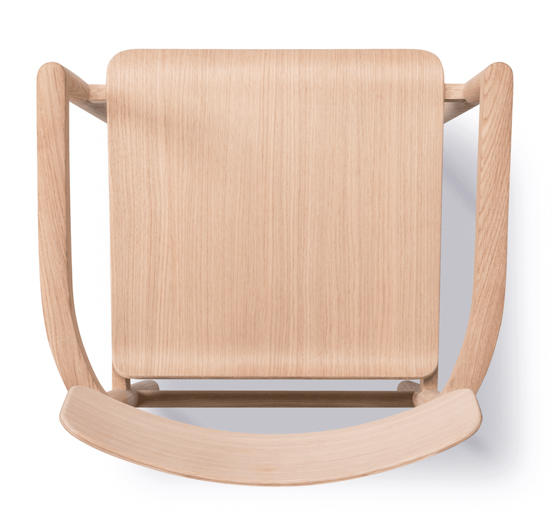 Post Chair - Fredericia - Chairs - Oak Lacquered - HORNE