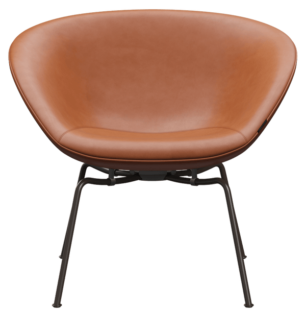 Pot™ Chair - Fritz Hansen - Chairs - Grace Walnut Leather/Brown Bronze - HORNE