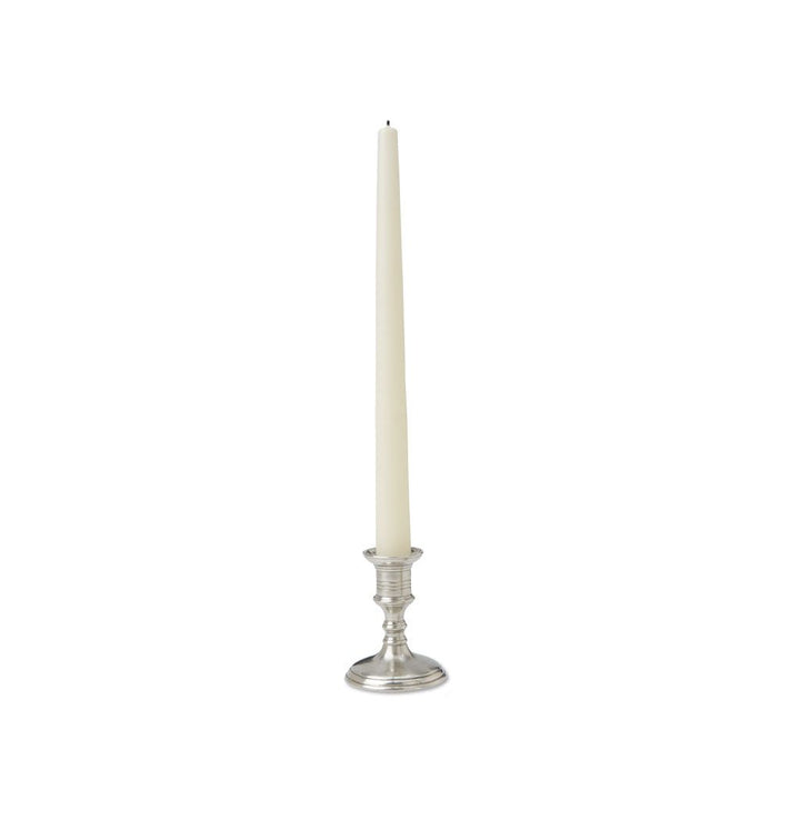 Prato Candlestick - Small - Match Pewter - Candle Holders - HORNE
