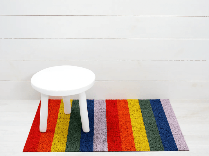 Pride Stripe Shag Rug - Chilewich - Rugs - Utility Mat - HORNE