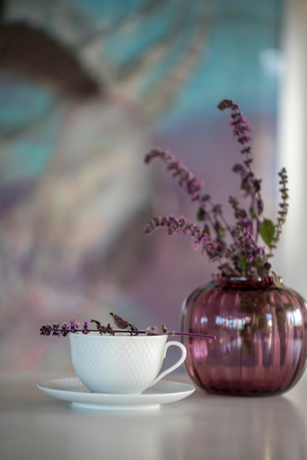 Primula Vase - Plum - Holmegaard - Vases - HORNE