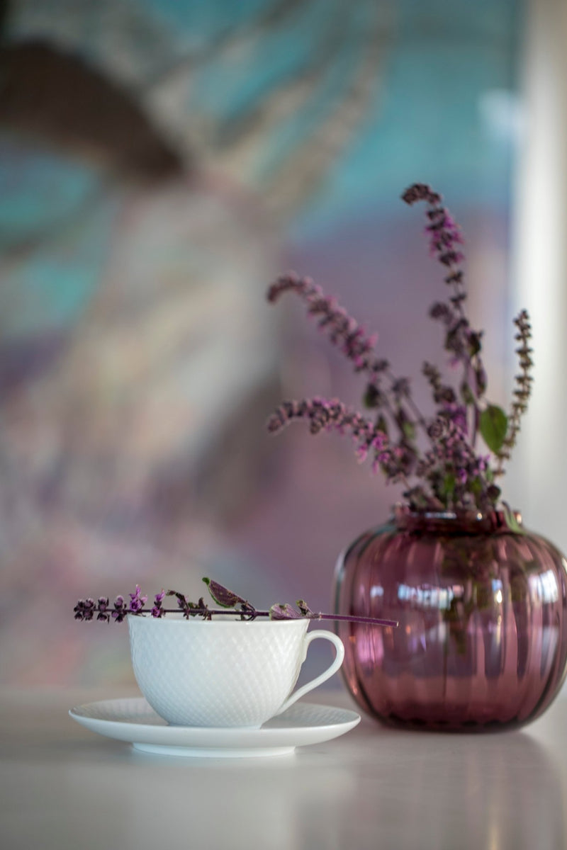 Primula Vase - Plum - Holmegaard - Vases - HORNE