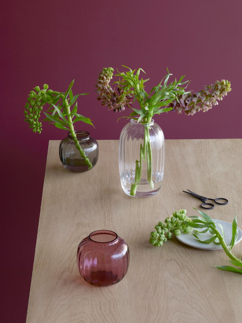 Primula Vase - Plum - Holmegaard - Vases - HORNE