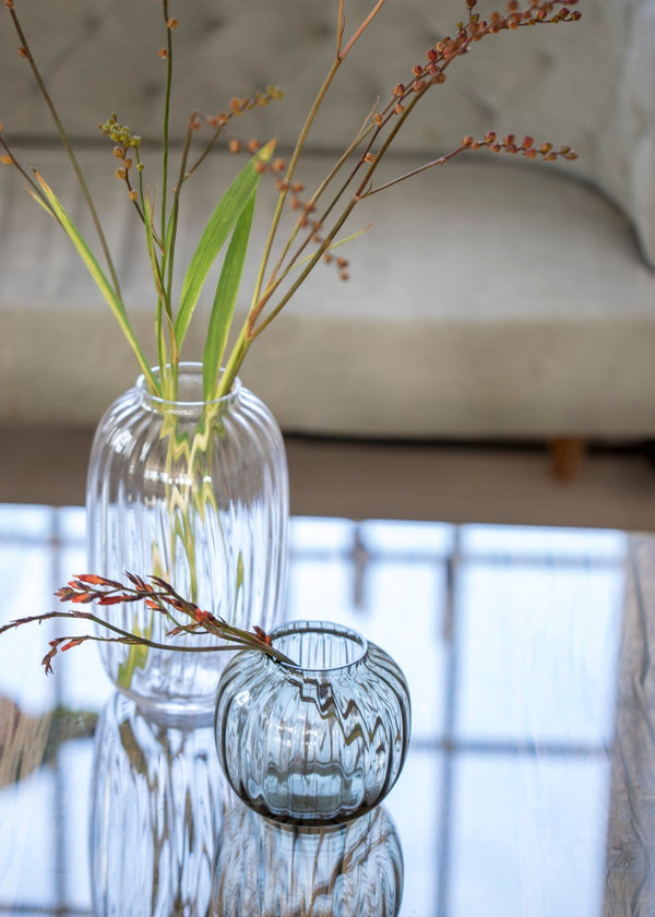 Primula Vase - Smoke - Holmegaard - Vases - HORNE