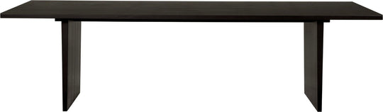 Private Dining Table - Gubi - Tables - 102" x 39" - Brown/Black Ash - HORNE