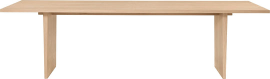 Private Dining Table - Gubi - Tables - 102" x 39" - Light Stained Oak - HORNE