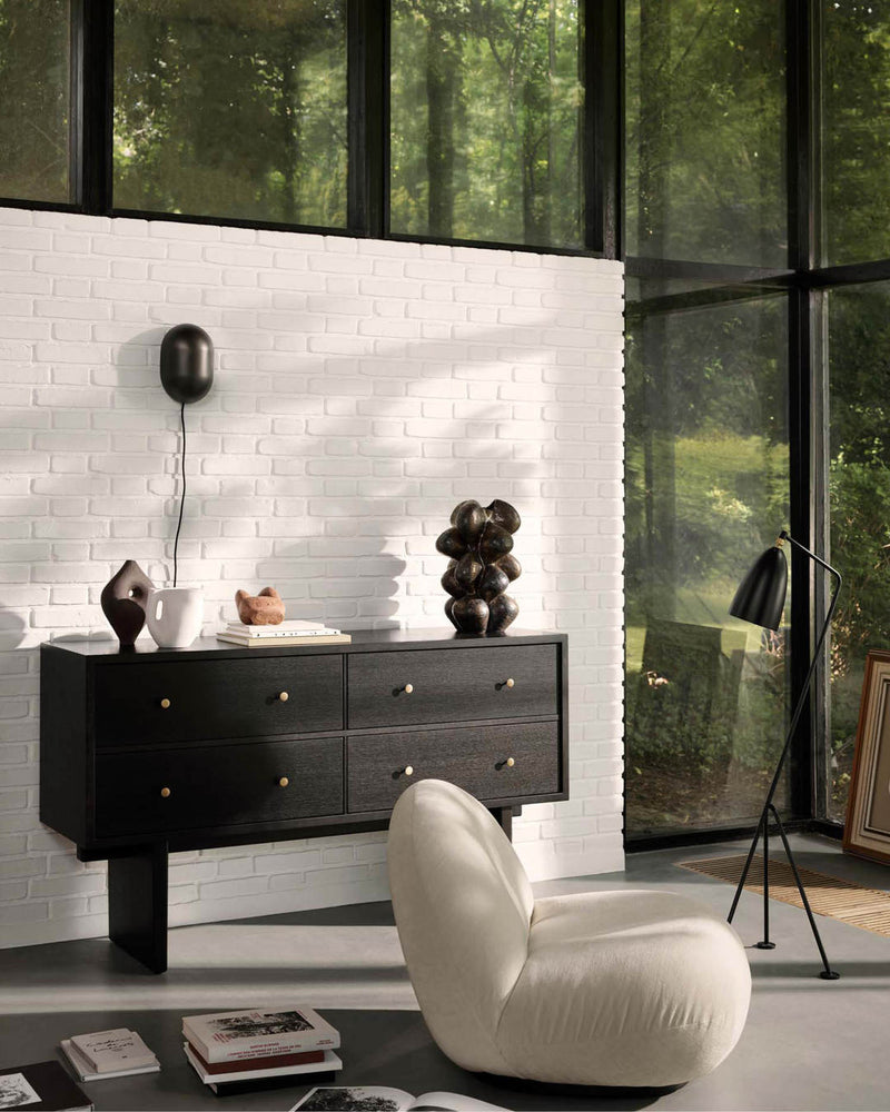 Private Sideboard - Gubi - Sideboards + Cabinets - Brown/Black Ash - HORNE