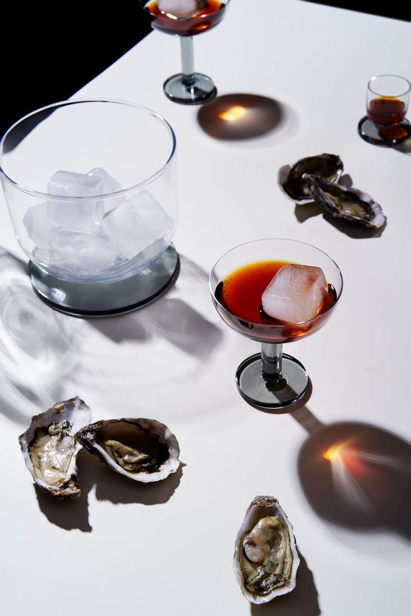 Puck Cocktail Glass - Set of 2 - Tom Dixon - Beer + Cocktail Glasses - HORNE