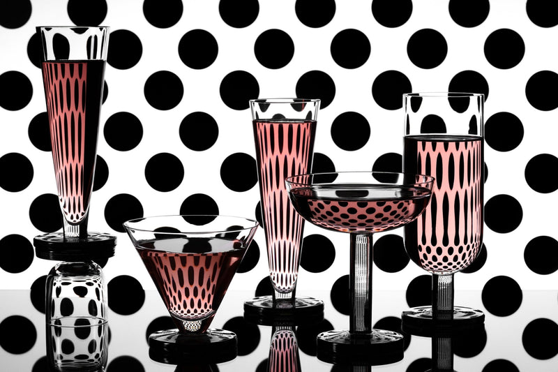 Puck Cocktail Glass - Set of 2 - Tom Dixon - Beer + Cocktail Glasses - HORNE