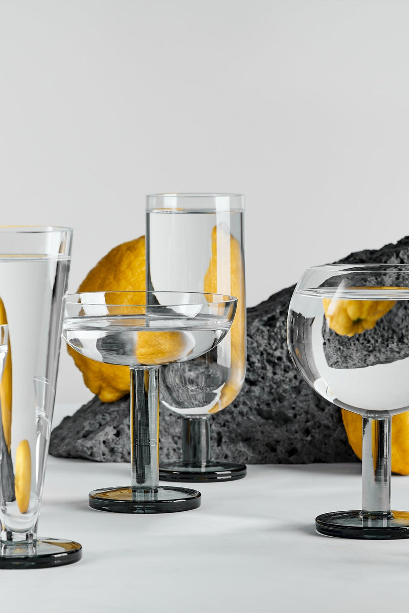 Puck Cocktail Glass - Set of 2 - Tom Dixon - Beer + Cocktail Glasses - HORNE