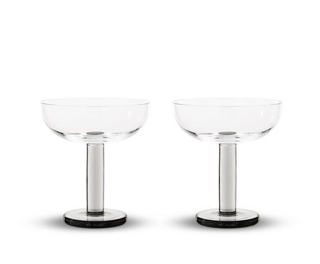 Puck Coupe Glasses - Set of 2