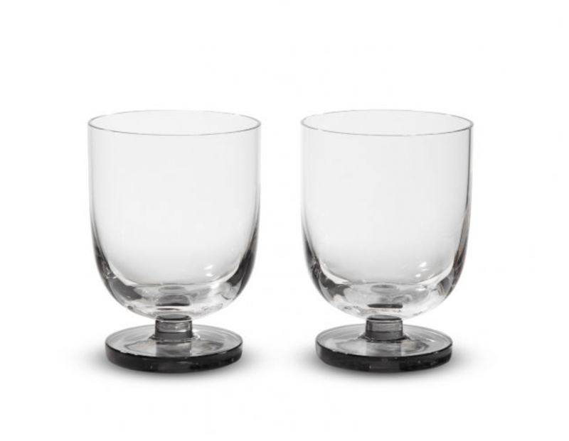 Puck Water Tumbler - Set of 2 - Tom Dixon - Beer + Cocktail Glasses - HORNE