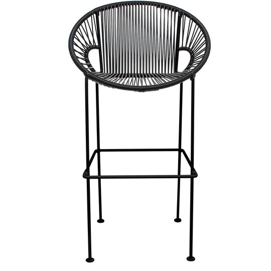 Puerto Stool - Black Frame