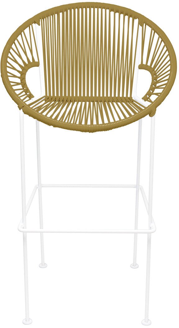 Puerto Stool - White Frame