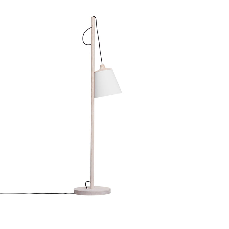 Pull Floor Lamp - Muuto - Floor Lamps - Oak/White - HORNE