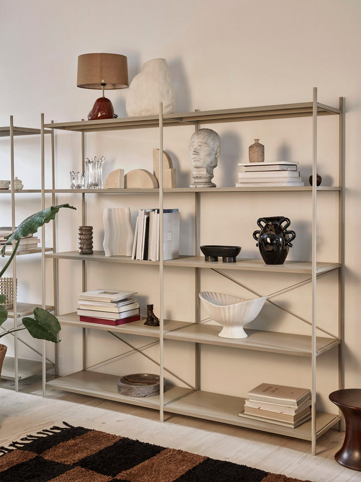 Punctual Modular Shelving System - Ferm Living - Shelving - Wooden Shelf - HORNE
