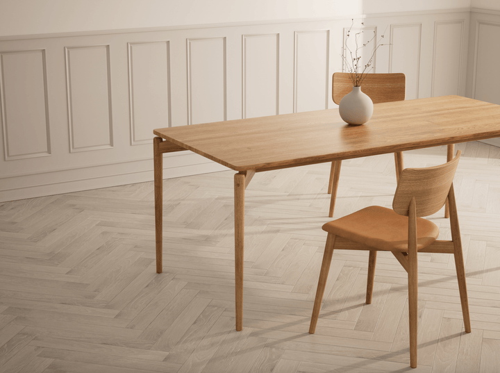 PURE Dining Table - Bruunmunch - Tables - Large - Oak White Oil - HORNE