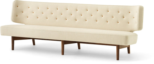 Radiohus Sofa - 3 Seater - Audo Copenhagen - Sofas - Natural Oak - Dakar Leather - 0250 Cognac - HORNE