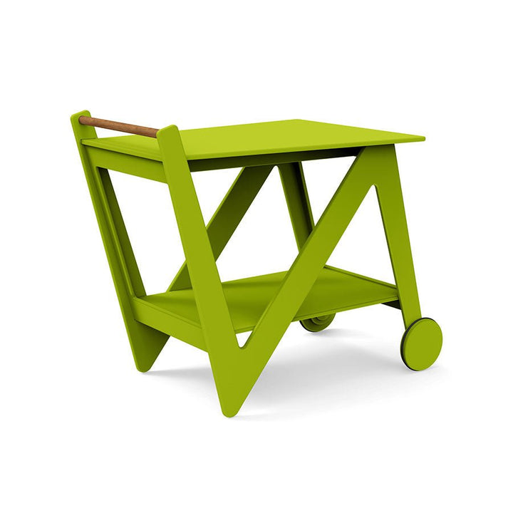 Rapson Bar Cart - Loll Designs - Outdoor Furniture - Leaf Green - HORNE