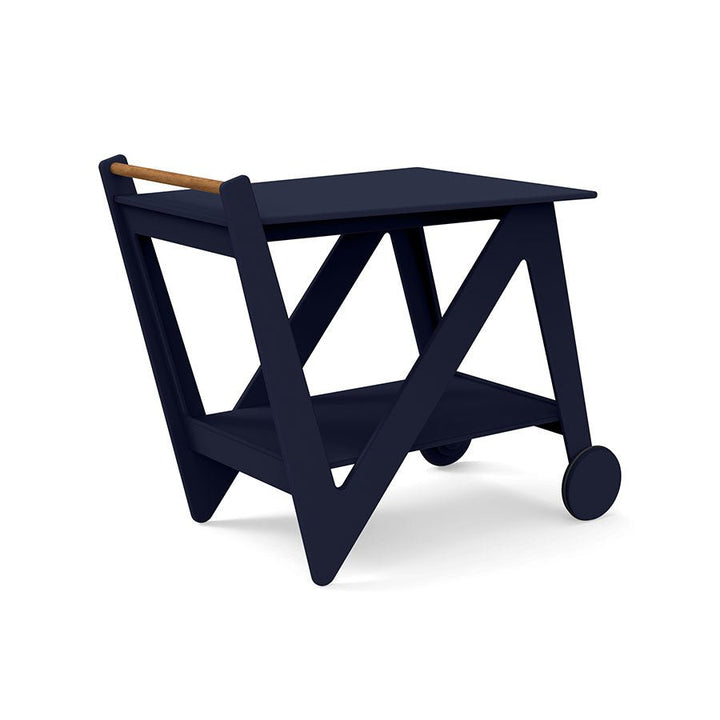 Rapson Bar Cart - Loll Designs - Outdoor Furniture - Navy Blue - HORNE