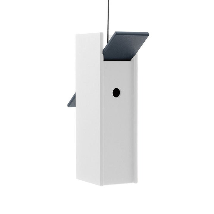 Rapson Birdhouse - Loll Designs - Outdoor Accessories - Charcoal Grey - White - HORNE