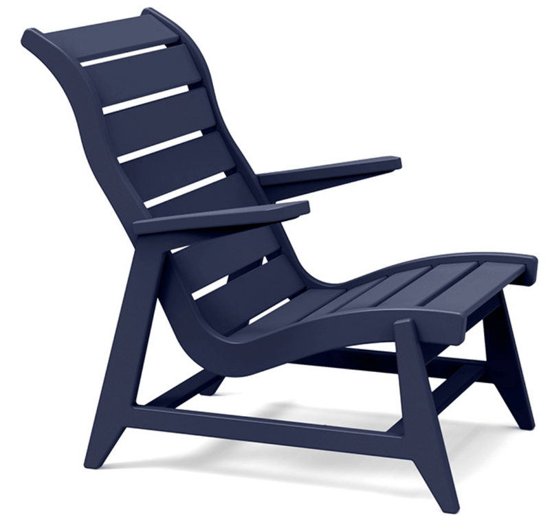 Rapson Chair - Loll Designs - Outdoor Furniture - Black - HORNE