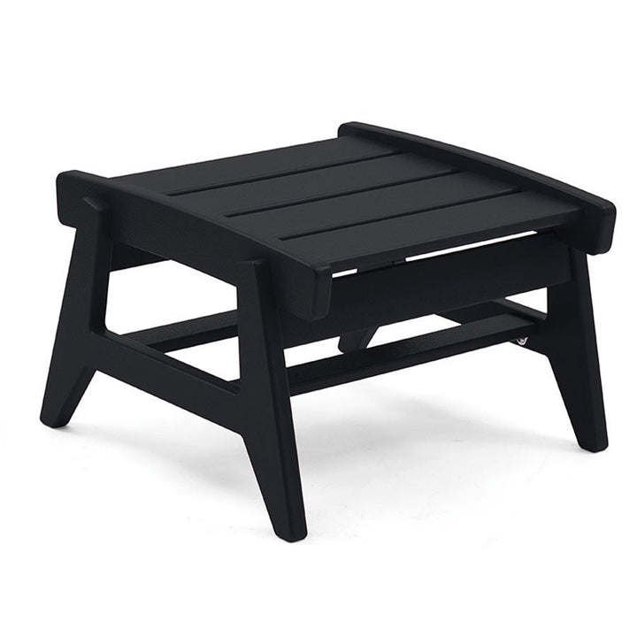 Rapson Ottoman - Loll Designs - Stools + Benches + Ottomans - Black - HORNE
