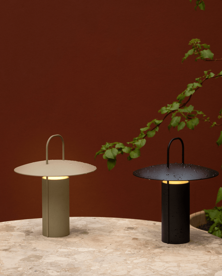 Ray Portable Table Lamp - Audo Copenhagen - Lighting - Black - HORNE