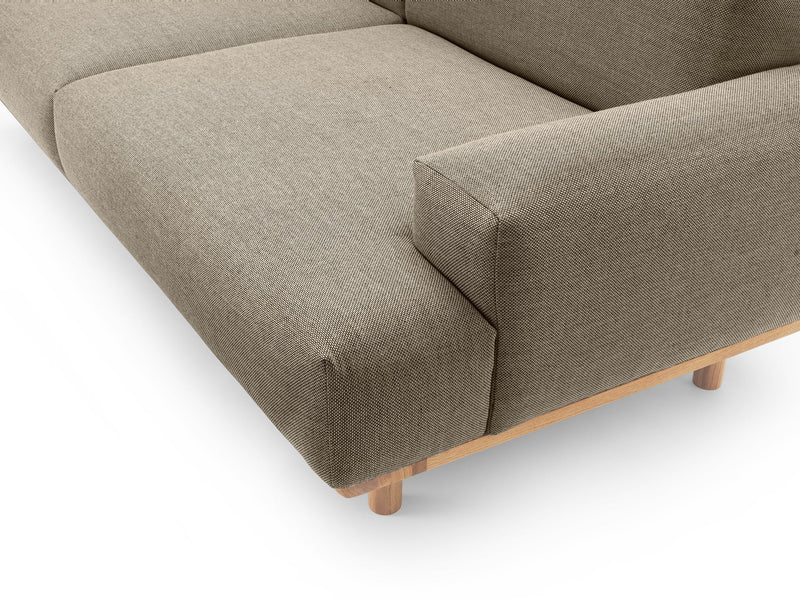 Reason 2 - Seater Sofa - Bruunmunch - Sofas - Rewool 108 - HORNE