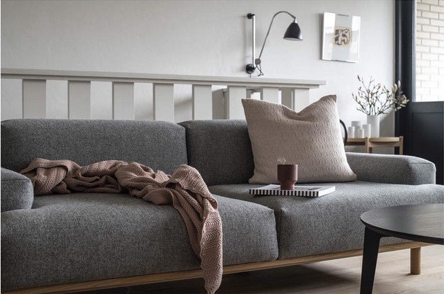 Reason 2.5 - Seater Sofa - Bruunmunch - Sofas - Rewool 218 - HORNE