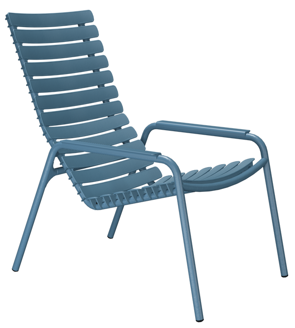 ReCLIPS Outdoor Lounge Chair - HOUE - Outdoor Furniture - Sky Blue - Aluminum - HORNE