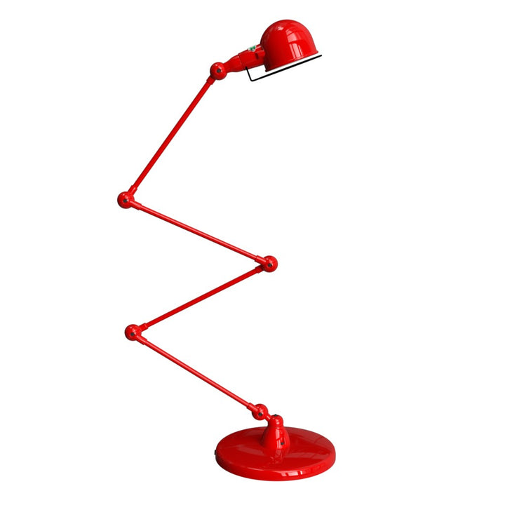 Signal Zig - Zag Floor Lamp - SI433 - Jielde - Floor Lamps - Glossy - Red - RAL3020 - HORNE