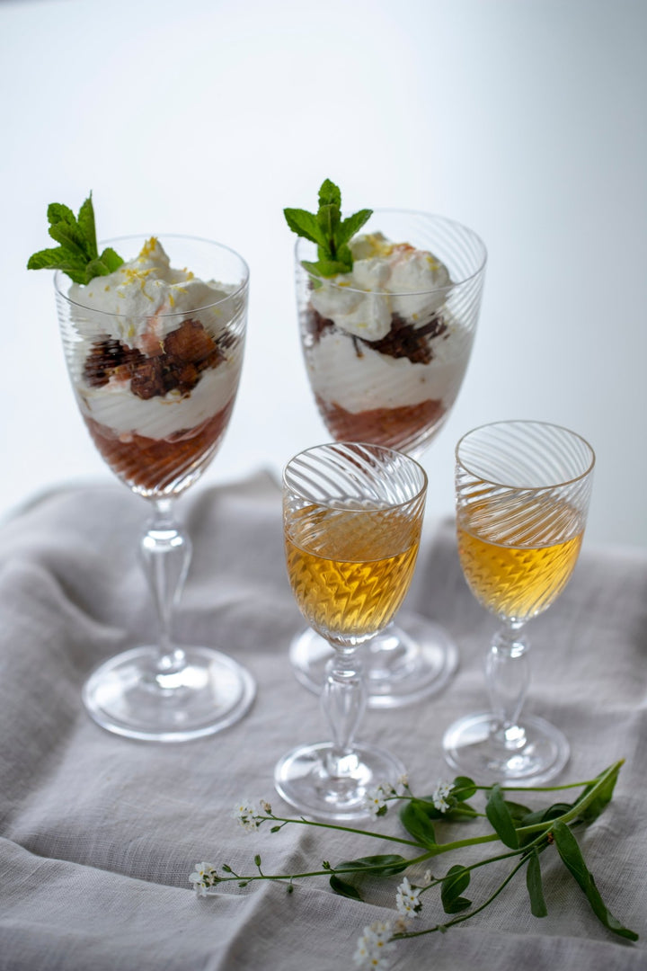 Regina Dessert Wine Glass - Holmegaard - Wine + Champagne Glasses - HORNE