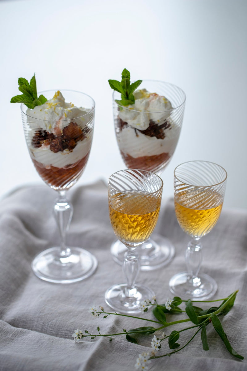 Regina Dessert Wine Glass - Holmegaard - Wine + Champagne Glasses - HORNE