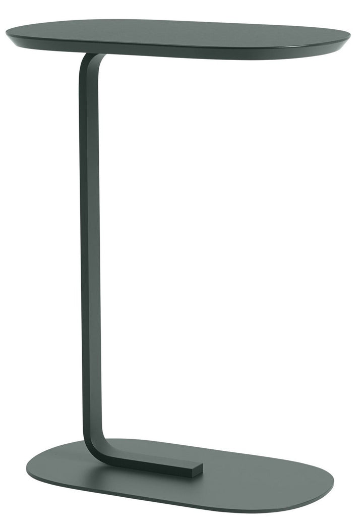 Relate Side Table - Muuto - Bedside Tables - Large - Dark Green - HORNE