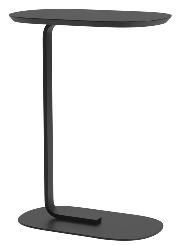 Relate Side Table - Muuto - Bedside Tables - Large - Black - HORNE