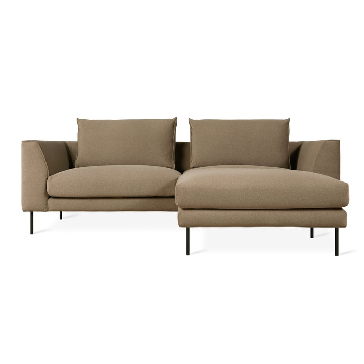 Renfrew Loft Bi - Sectional - Gus* Modern - Sofas - Merino Mocha - HORNE