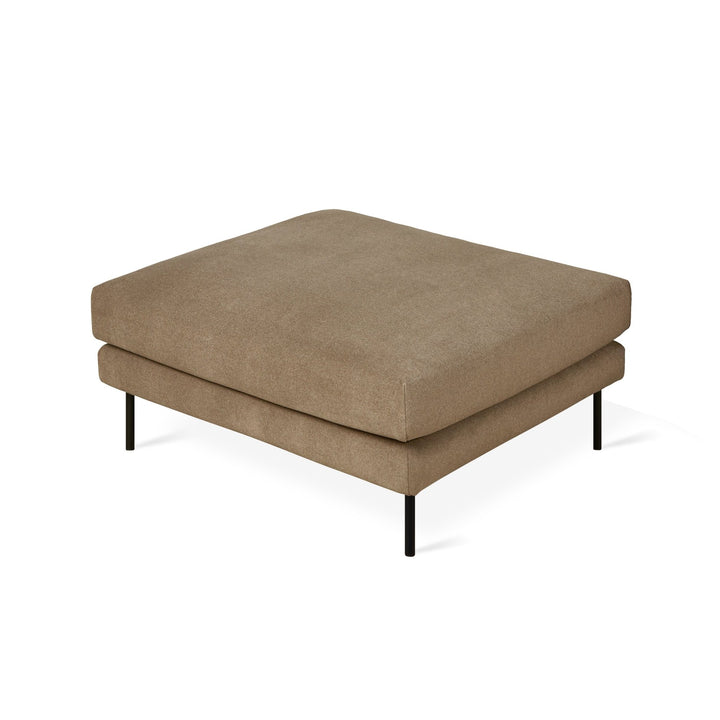 Renfrew Ottoman - Gus* Modern - Stools + Benches + Ottomans - Merino Mocha - HORNE
