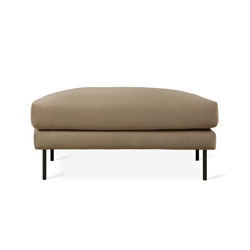 Renfrew Ottoman - Gus* Modern - Stools + Benches + Ottomans - Merino Cream - HORNE