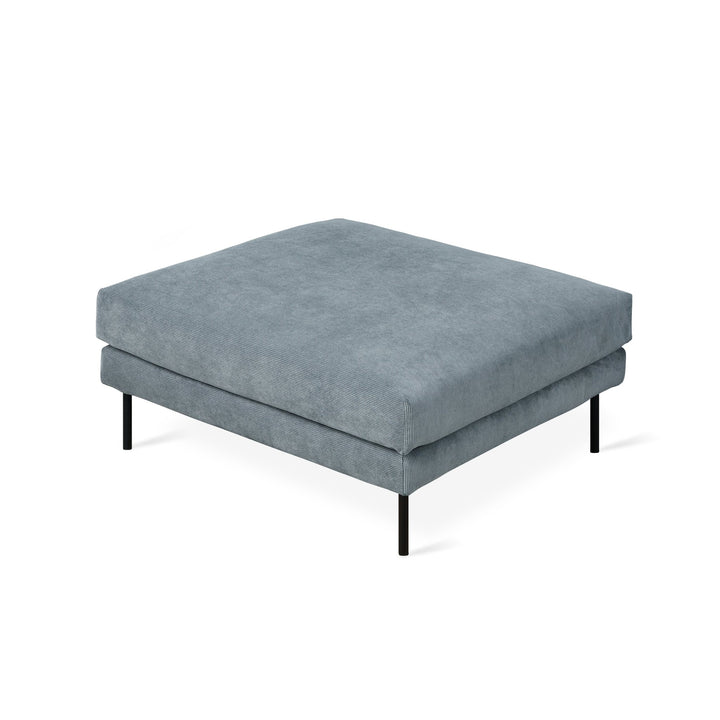 Renfrew Ottoman - Gus* Modern - Stools + Benches + Ottomans - Mersey Skyline - HORNE