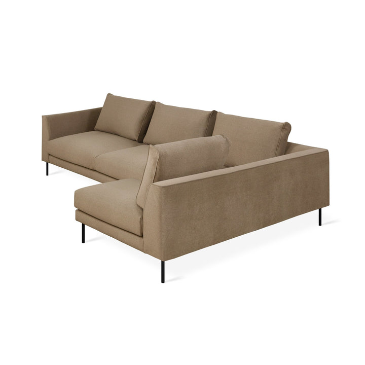 Renfrew Sectional - Gus* Modern - Sofas - Right Facing - Merino Mocha - HORNE