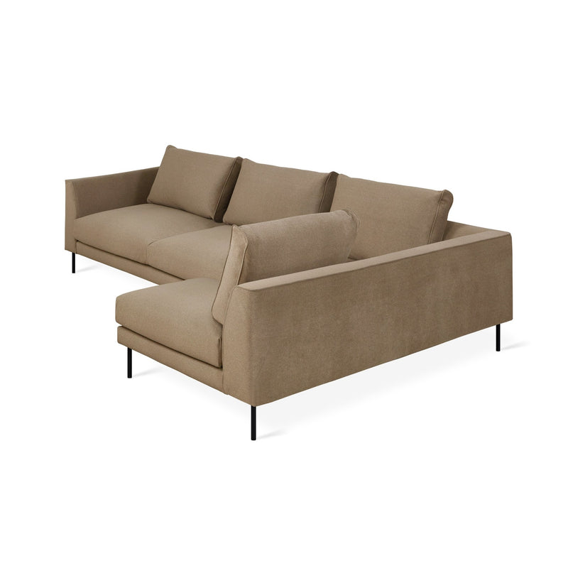 Renfrew Sectional - Gus* Modern - Sofas - Right Facing - Merino Cream - HORNE