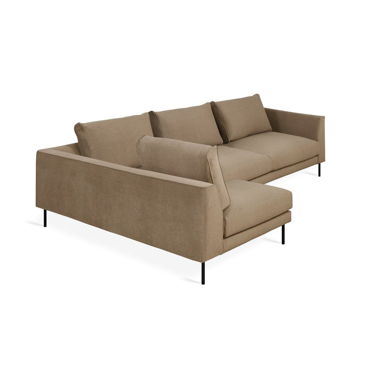 Renfrew Sectional - Gus* Modern - Sofas - Left Facing - Merino Mocha - HORNE